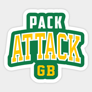 Pack Attack Football GB Sticker